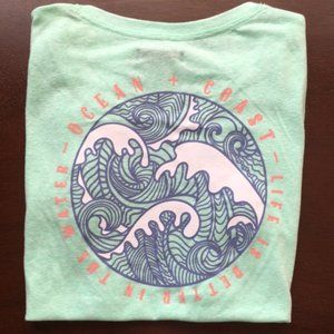 Ocean + Coast seafoam tee